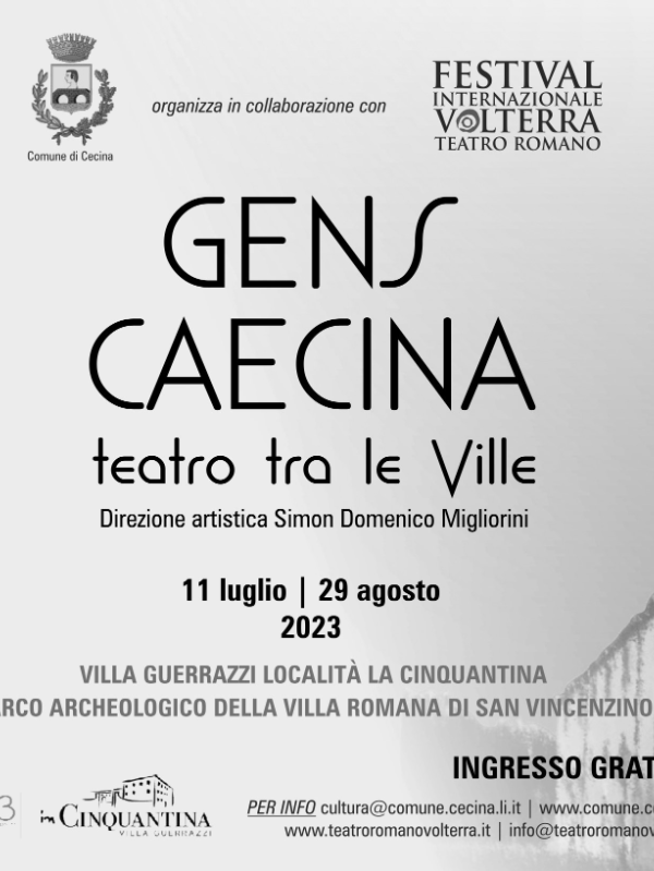 GENS CAECINA | teatro tra le Ville